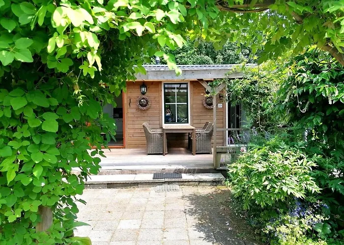 Chalet Met Veranda & Omheinde, Ruime Tuin In Zeeland Vp077